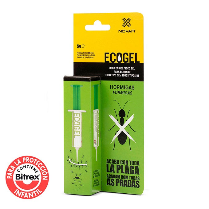 Ecogel esca insetticida in siringa per formiche 5 grammi