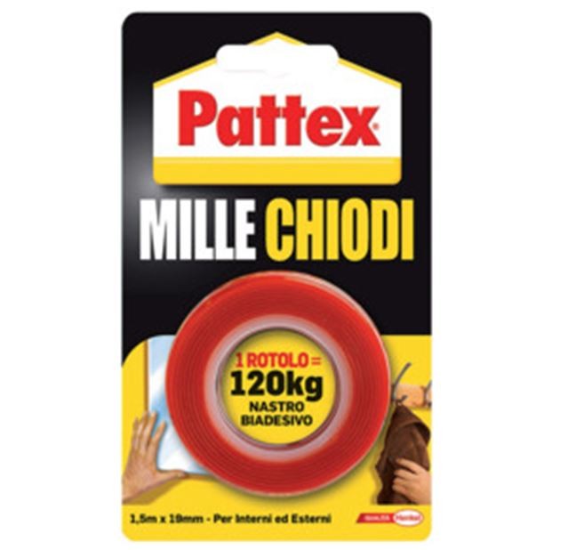 Nastro biadesivo Millechiodi PATTEX