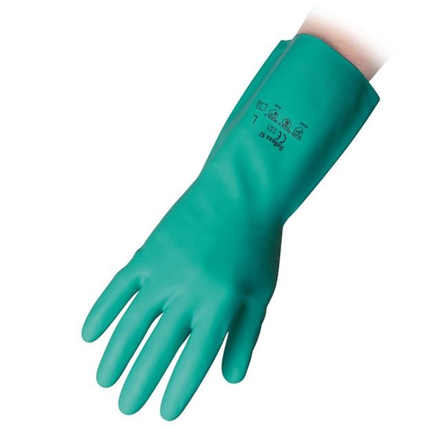 Guanti taglia L (9) riutilizzabili in nitrile 63 gr REFLEXX 97HD