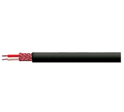 Cavo schermato bipolare sezione 2X0,05 mm2 per impianti stereo