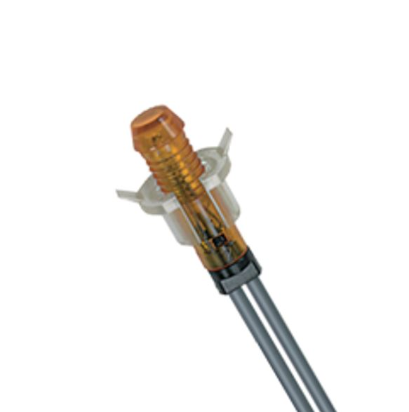 Segnalatore luminoso al neon 220V arancione