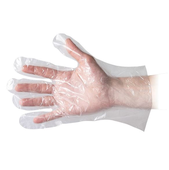 Guanti in polietilene alta densità HDPE monouso REFLEXX18 confezione 100 pz
