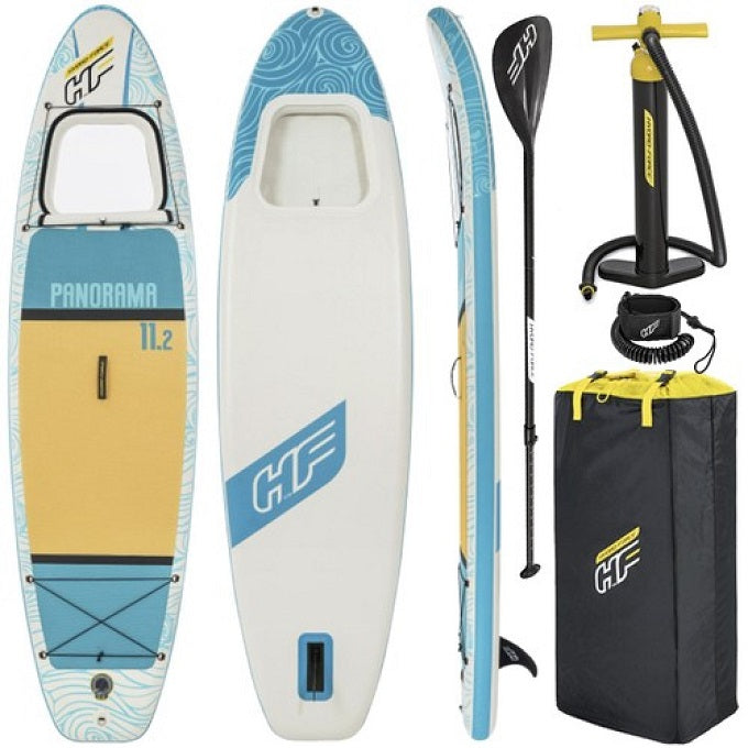Tavola da SUP gonfiabile Bestway Hydro Force 65363  Set 5 pezzi Panorama 340 x 89 x 15 cm