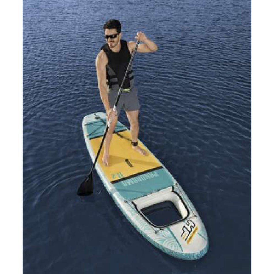 Tavola da SUP gonfiabile Bestway Hydro Force 65363  Set 5 pezzi Panorama 340 x 89 x 15 cm