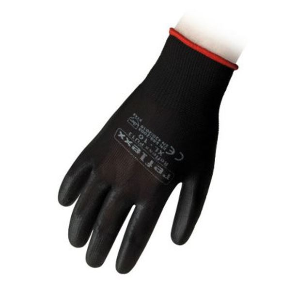 Guanti taglia L (9) in poliuretano neri REFLEXX PU13