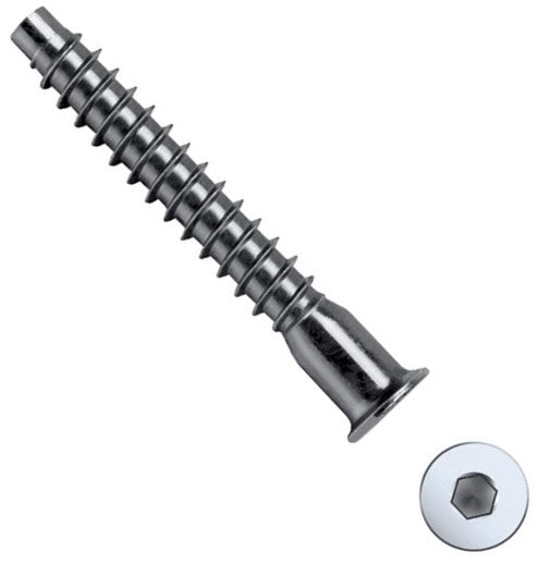 250 Viti di montaggio zincate x legno ENE 5x50 CELO 9550ENE