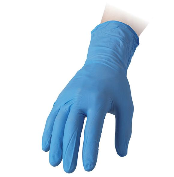 Guanti in nitrile monouso azzurri taglia L REFLEXX70 confezione 100 pz