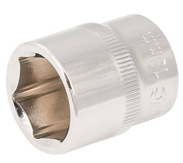Inserto 3/8" -  18 mm esagonale per chiavi a bussola