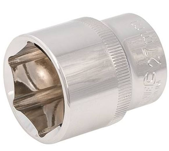 Inserto 1/2" -  27 mm esagonale per chiavi a bussola