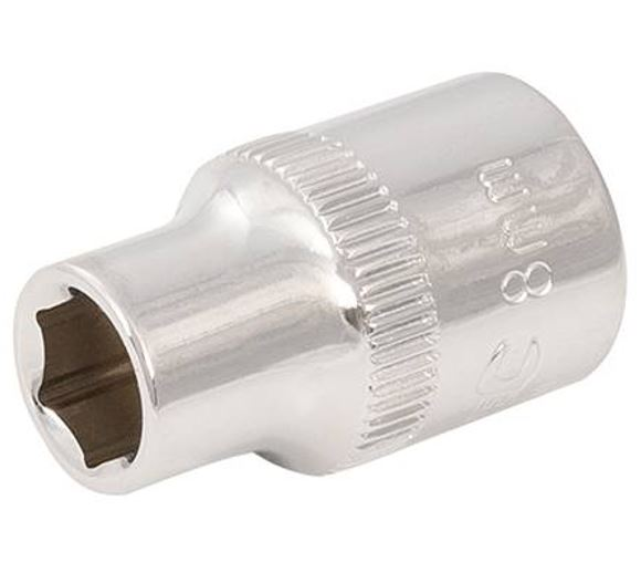 Inserto 3/8" -  8 mm esagonale metrico profondo per chiavi a bussola