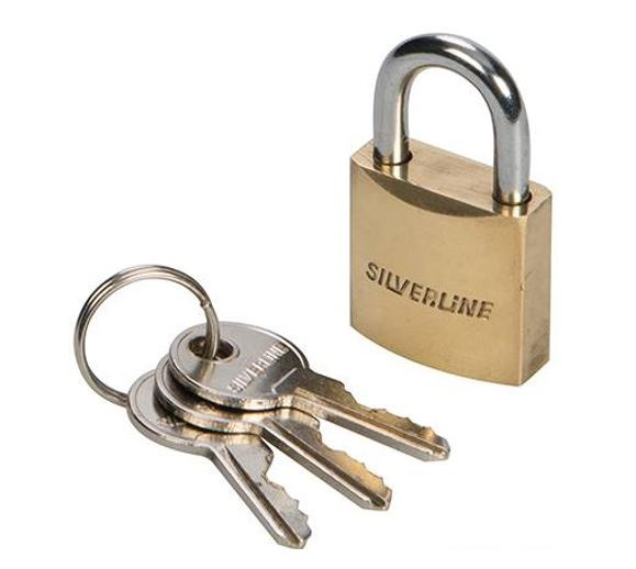 Lucchetto 20 mm in ottone