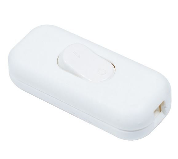 Interruttore a bilancere bipolare bianco per iiluminazione