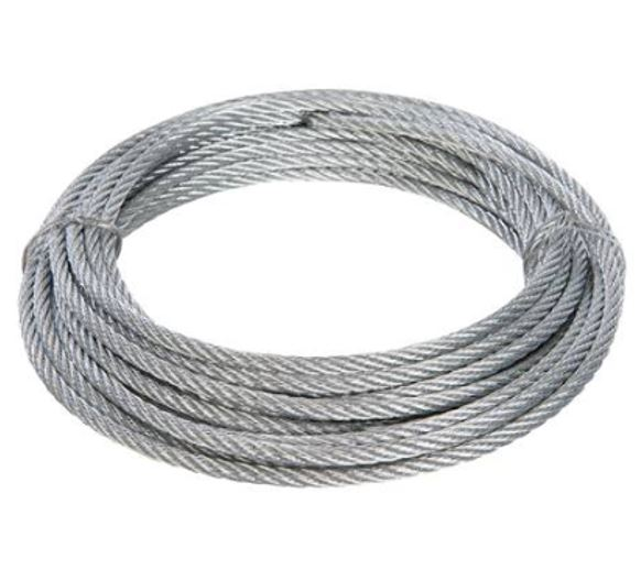 Fune metallica diametro 6 mm zincata 10 metri