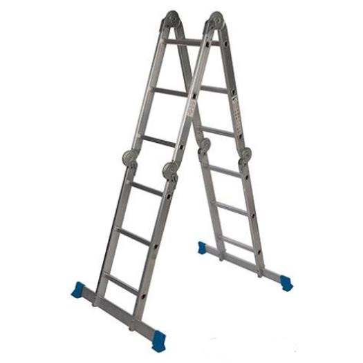 Scala multiuso con piattaforma 12 gradini 3,6 metri