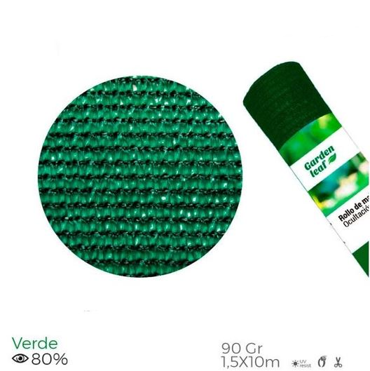 Rete ombreggiante frangivista 1x50 metri verde 90gr/mq