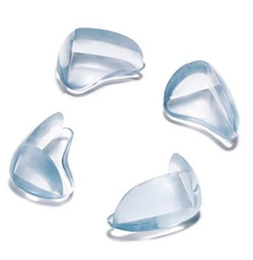 Paraspigoli in pvc flessibile trasparente 8 pezzi