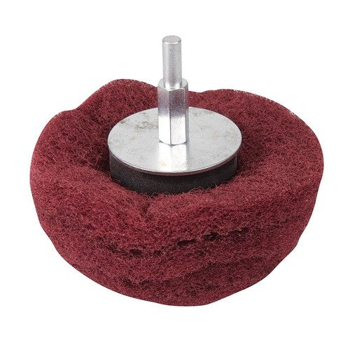 Spugna lamellare di levigatura in nylon grana 240 diametro 100 mm