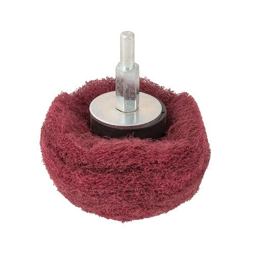 Spugna lamellare di levigatura in nylon grana 240 diametro 75 mm