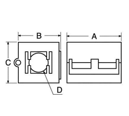 Filtro EMC antidisturbo per cavo 13 mm