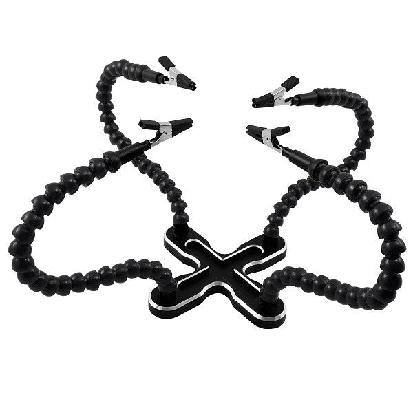 Supporto di saldatura a 4 bracci flessibili con morsetti McPower