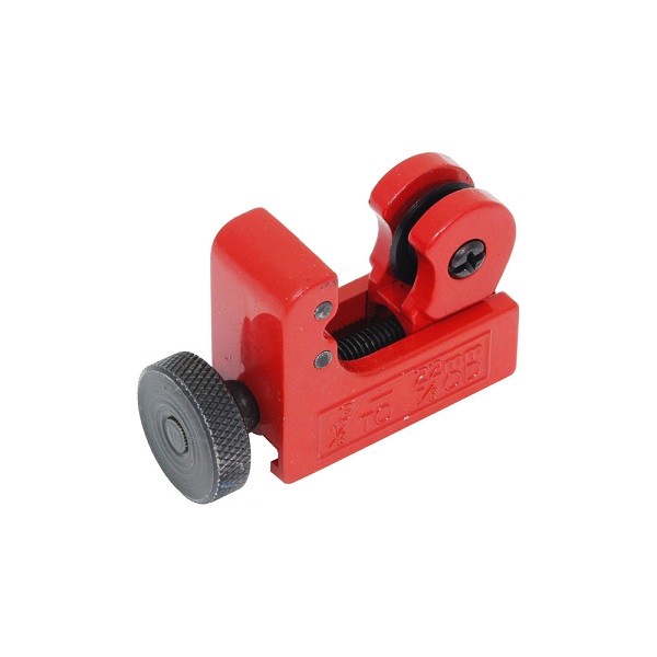 Mini tagliatubi 3-22 mm rosso per rame ottone e alluminio