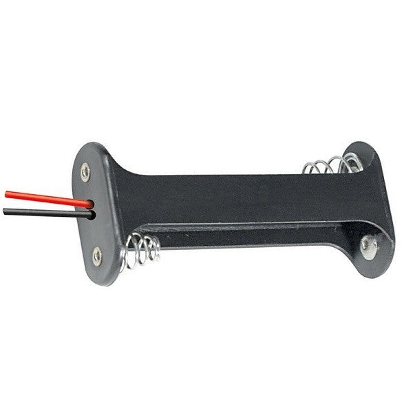 Portabatterie a 2 celle per pile stilo AA connessione con fili
