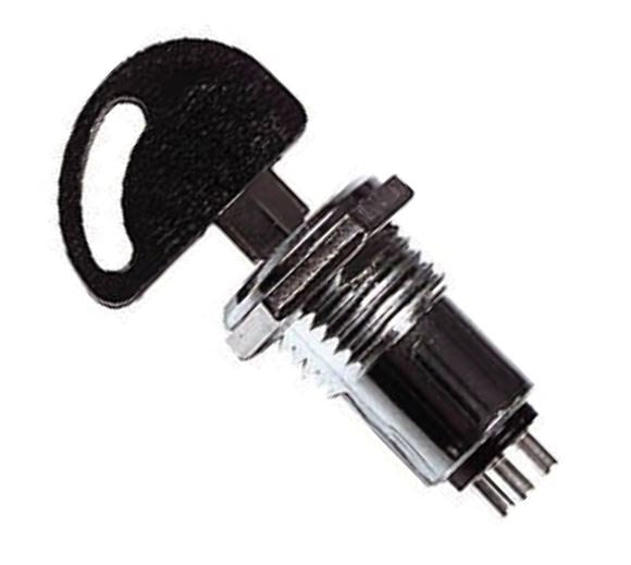 Interruttore a chiave 3 posizioni OFF-ON-ON 1A-125V