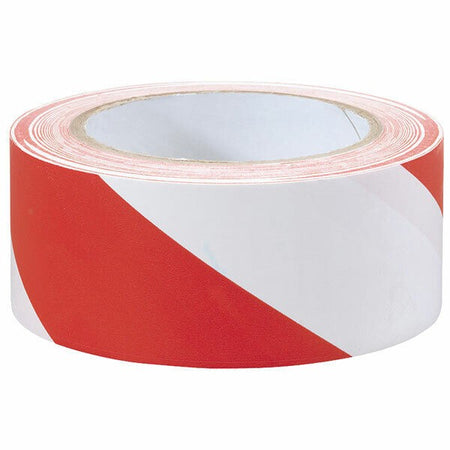 Nastro di sbarramento rosso-bianco 47 mm X 50 Metri