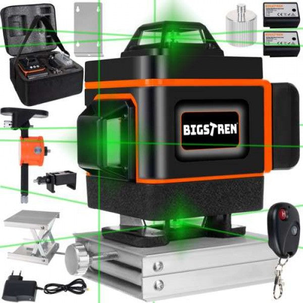 Livella laser 4D a 360 gradi 16 linee autolivellante