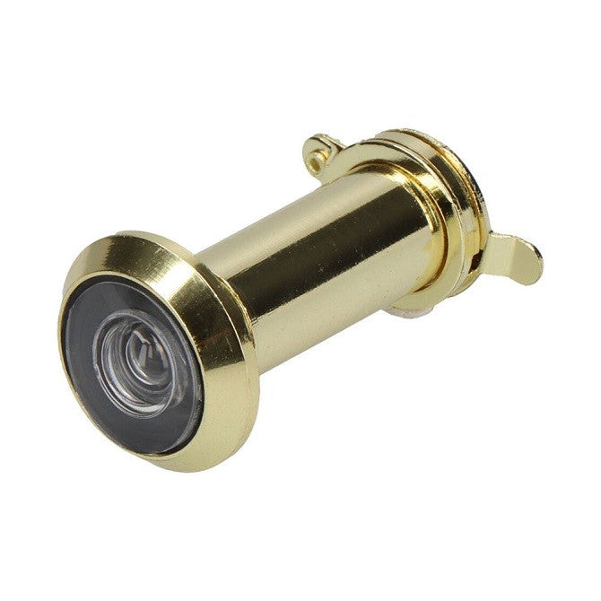 Spioncino universale per porte diametro 14 mm 180° 35-60 mm ottone  mod. MR01