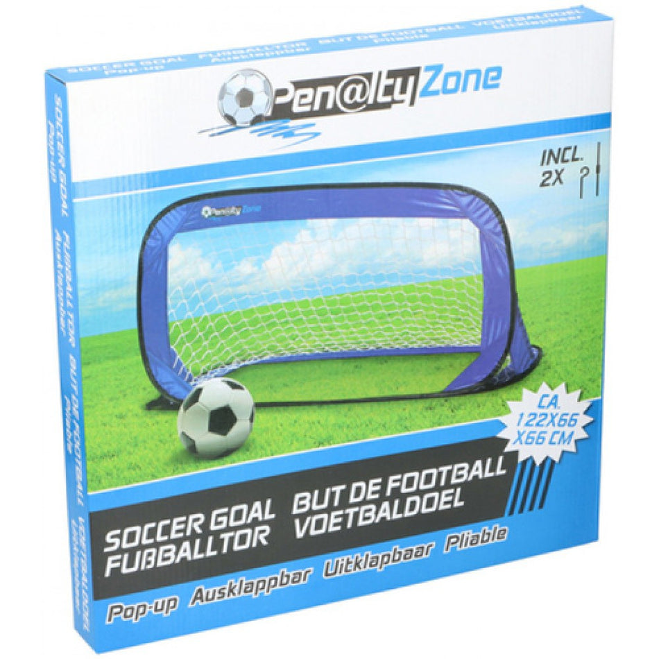 Porta da calcio ripiegabile 122x66x66 cm