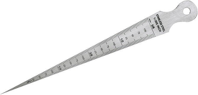 Calibro conico di perforazione metrico e imperiale