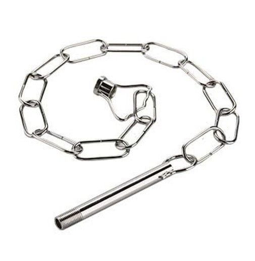 Catena ad anelli piccoli cromata lunghezza 60 cm per lampadari