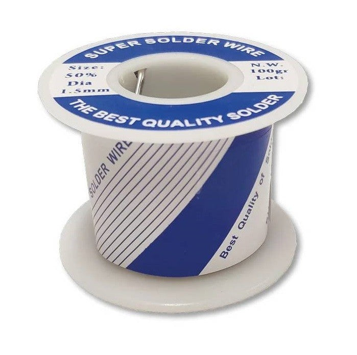 Stagno per saldatura SOLTIN diam. 1,5 mm 50% Sn/Pb conf. 50 gr