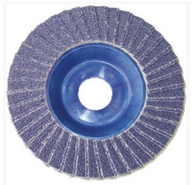 Disco Superior lamellare 115X22 grana 60 Zirconio supporto in nylon