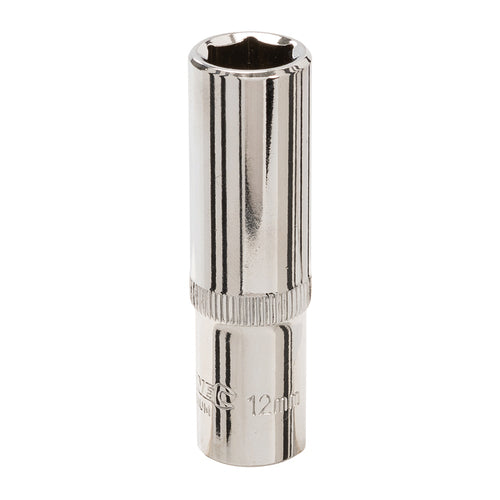 Inserto 3/8" -  13 mm esagonale metrico profondo per chiavi a bussola