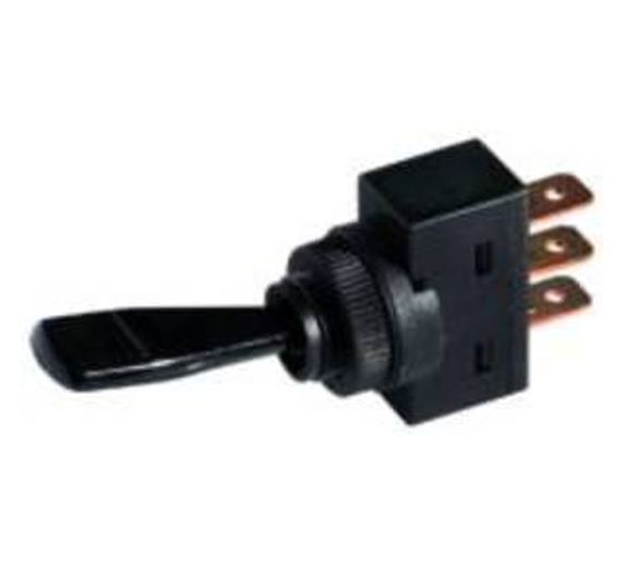 Deviatore a leva 2 scambi 3 posizioni 20A 12VCC