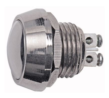 Pulsante antivandalismo stagno con autoritorno normalmente aperto 2A-36VCC