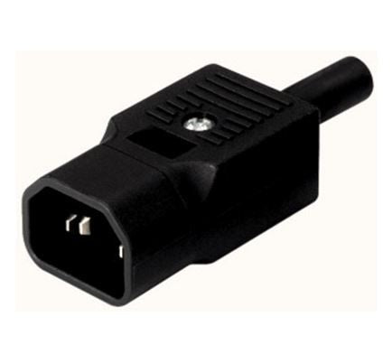 Spina volante tripolare standard 10A-250V