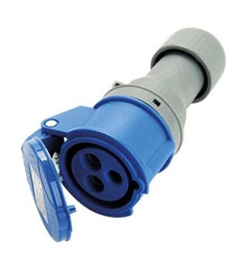 Presa mobile industriale 16A 2P+T 230-250V 50-60Hz IP44