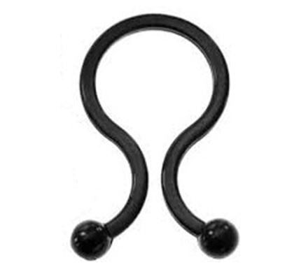 Fascette twist lock nere per fascio cavi da 5,1 - 7,6 mm confezione 50 pezzi