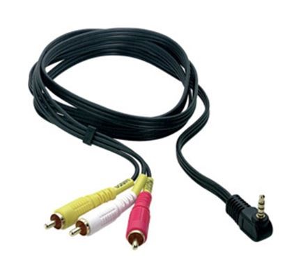 Cavi audio/video digitale per videocamere lunghezza 1,5 mt