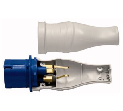 Adattatore industriale da spina CEE a spina SCHUKO 2P + T