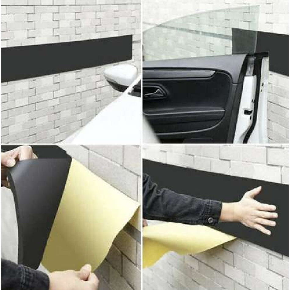 Protezione portiere auto per garage 20x0,4 cm lunghezza 200 cm in schiuma poliuretanica