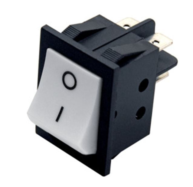 Interruttore bipolare con autoritorno 15A - 250V bianco TUV