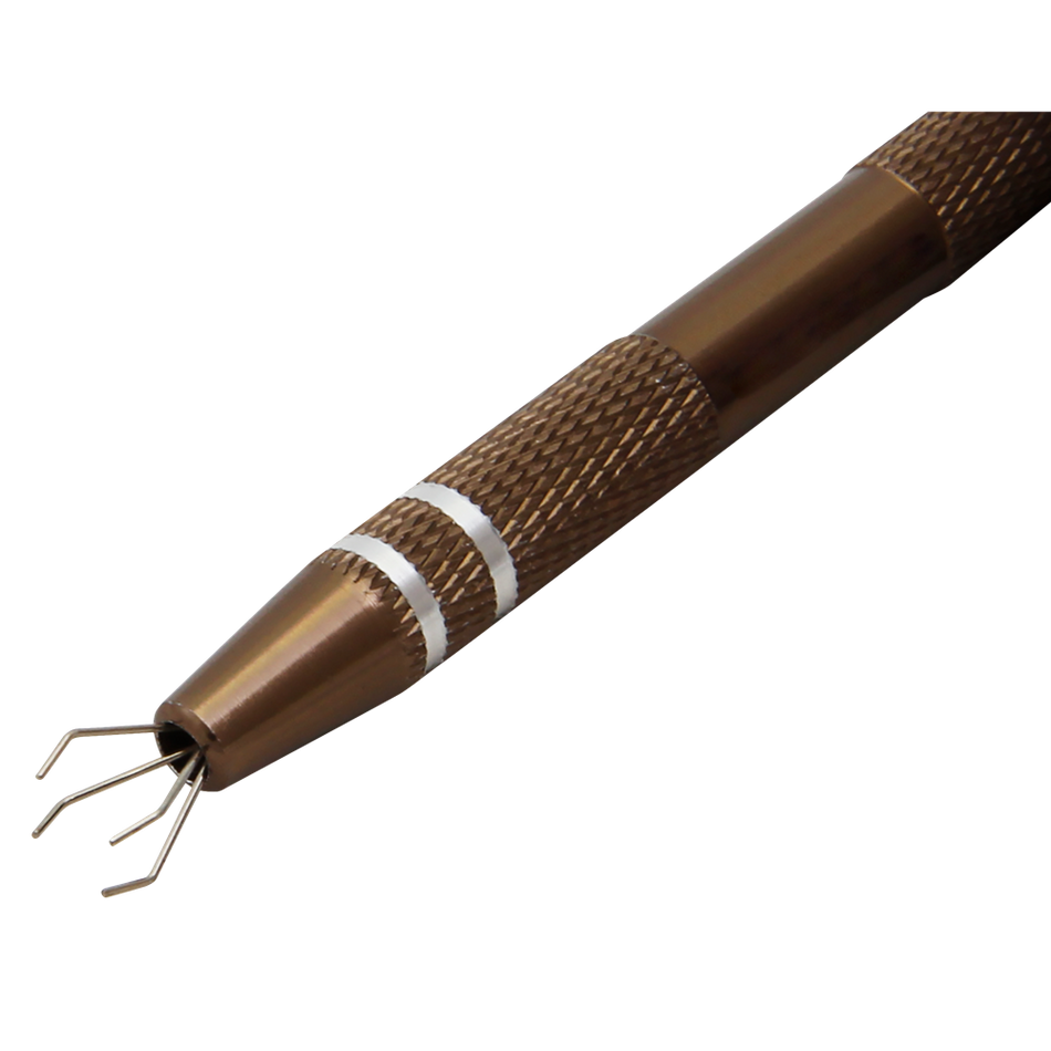 Pinza per piccoli componenti McPower, strumento in miniatura con 4 artigli, a forma di penna