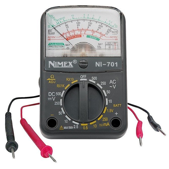 Multimetro analogico POCKET 500V NI701