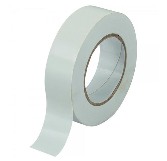 Nastro isolante 15x10 metri PVC autoadesivo bianco