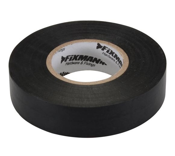 Nastro isolante 19x33 metri PVC autoadesivo nero