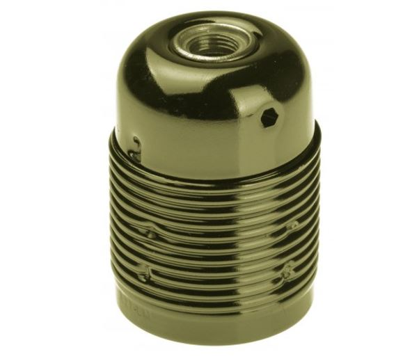 Portalampada metallico filettato E27